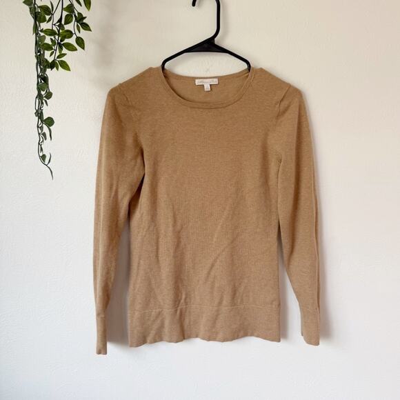 Minnie Rose Sweaters - Minnie Rose Crewneck Fitted Sweater Sz S